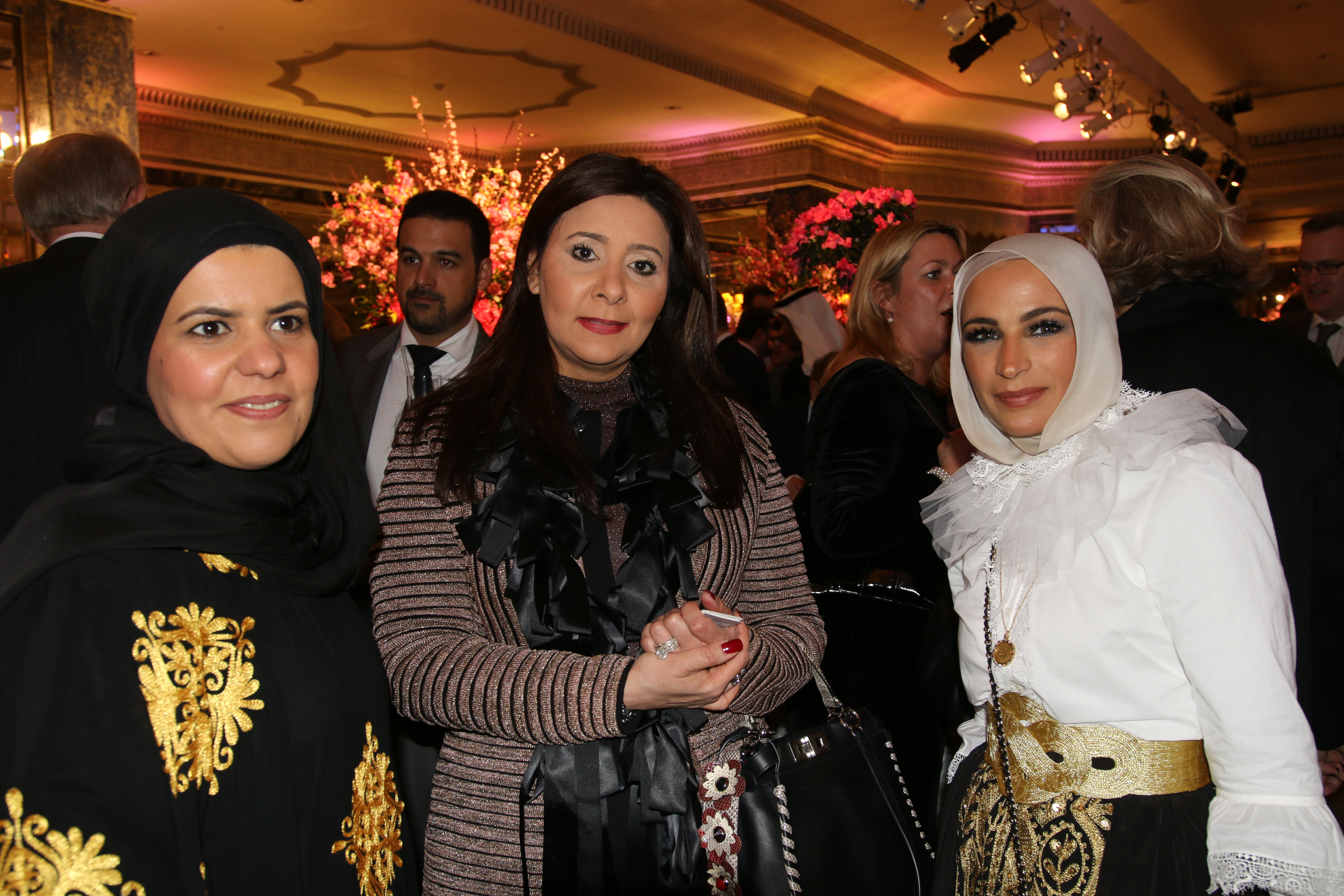 Zainab Alimim with other guests