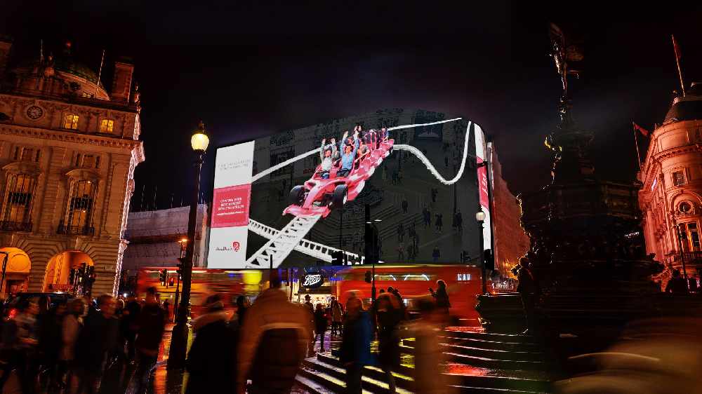 Abu Dhabi Breaks A Record of Largest Augmented Reality Screen in London- Arabisk London Magazine