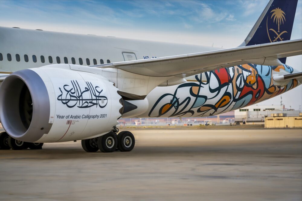 Year of Arabic Calligraphy, celebrating with Calligraphy-themed Airplanes
