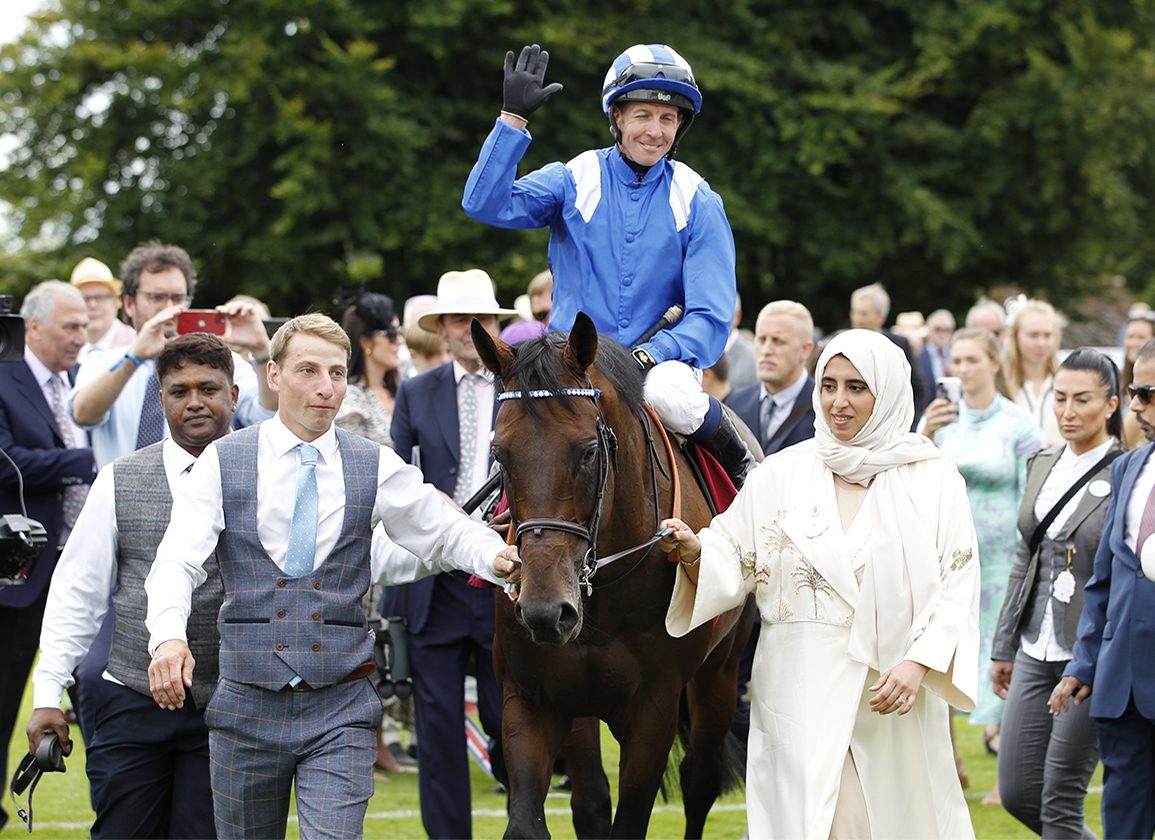 Sheikha-Hissa-leads-in-Baaeed-©racingfotos_75012186267