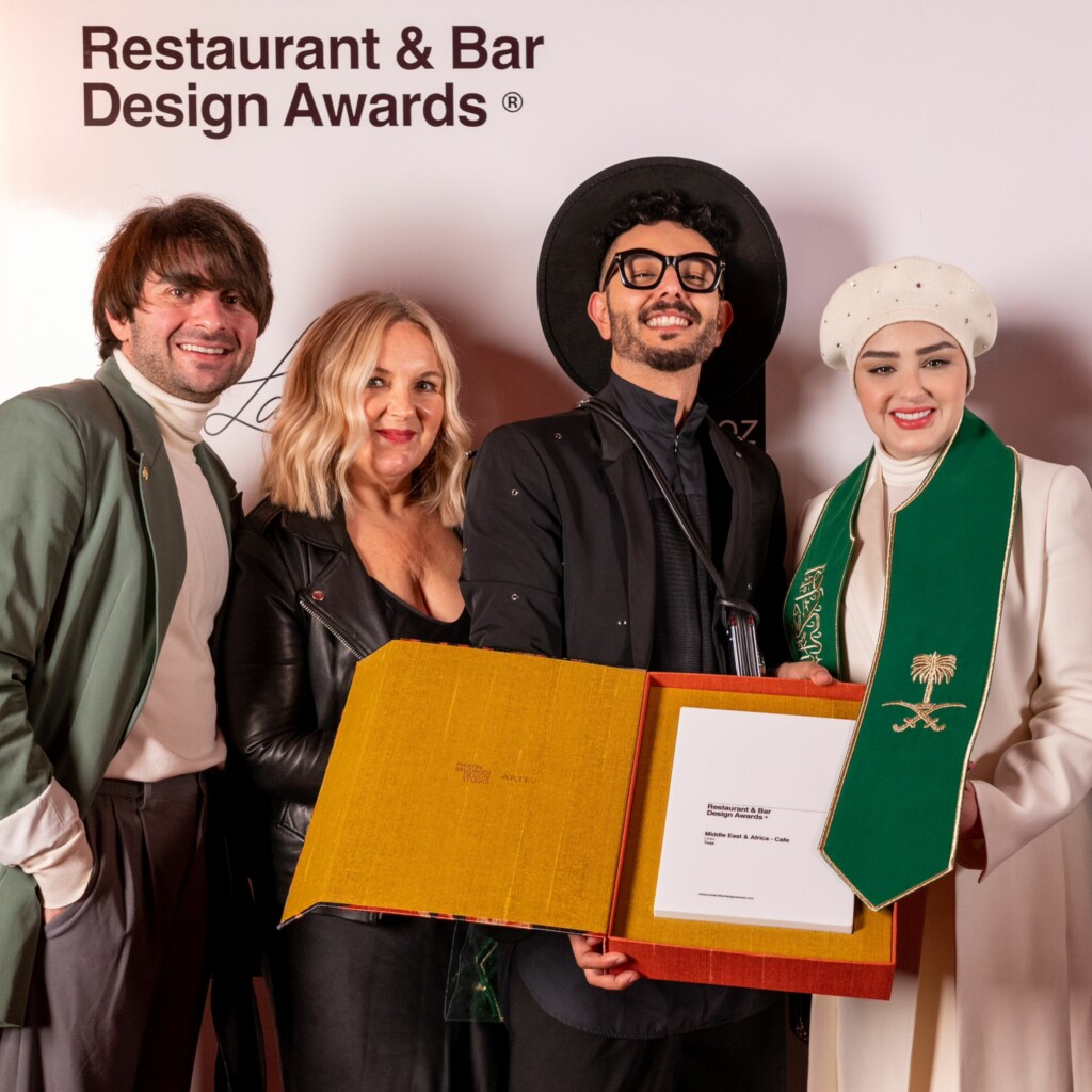 Toqa, the Saudi restaurant and café, was awarded the Best Coffee Shop in the Middle East and Africa for 2022.