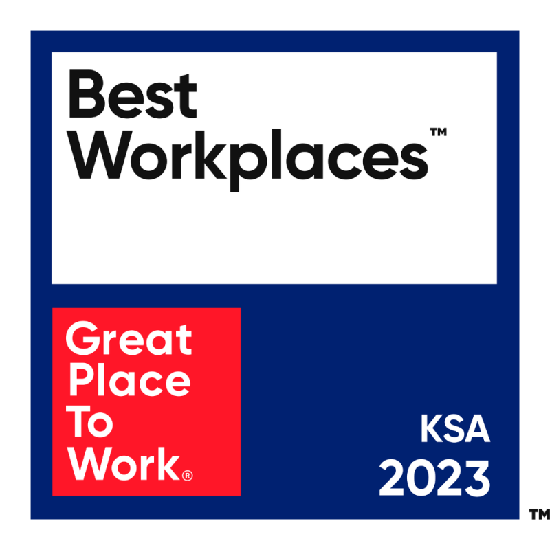 Roshn Company, a PIF-affiliated developer of high-quality real estate in KSA, ranked #1 in the 2023 Best Workplaces ranking.