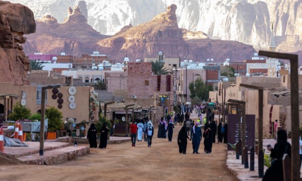 Al-Ula, a city in Saudi Arabia, was rated the top tourist destination by the World Tourism Organisation citing its natural and human heritage