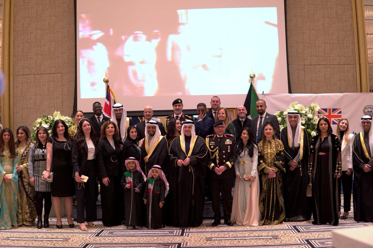 Kuwait's Embassy in the United Kingdom hosted a grand reception in a festive and patriotic on Thursday, February 22, 2024.