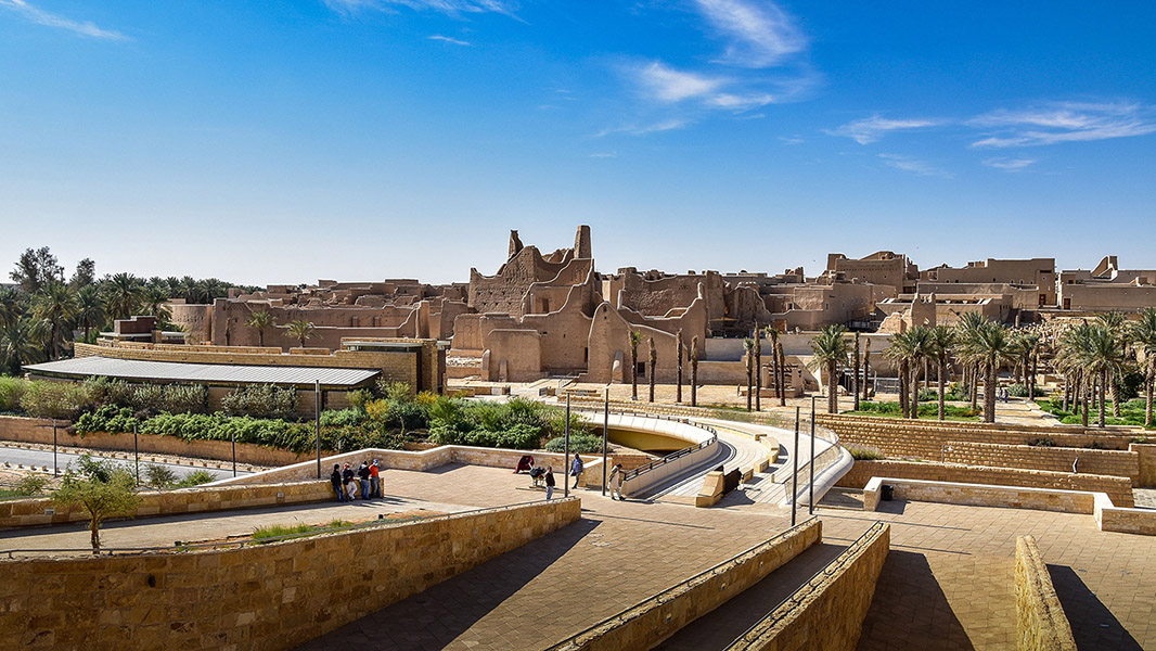 Al-Turaif neighbourhood, the historically and culturally rich area, is located in the heart of Diriyah, the capital of the first Saudi state.