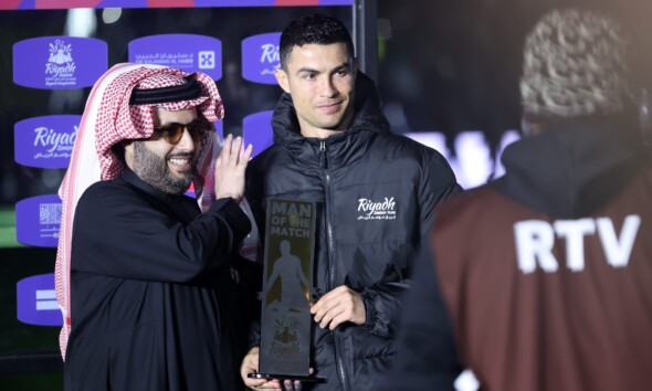 Turki Al-Sheikh, the head of the General Entertainment Authority in KSA, announced a new initiative with Portuguese player Cristiano Ronaldo.