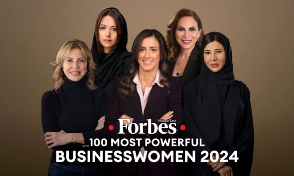 Nine Saudi women made the list of Forbes, which has released its annual list of the Middle East's 100 most prominent businesswomen for 2024.