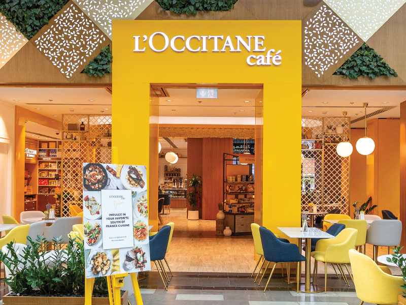 L'Occitane conjures up visions of natural products with lovely fragrances like lavender, almond, and shea butter.