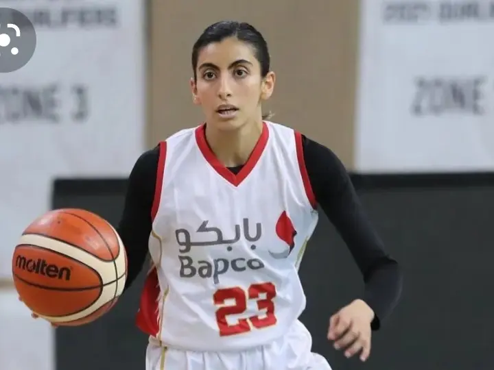 Al-Anoud Al-Qahtani, a Saudi basketball player, received the Best Player Award in the Bahrain Women's Friendly Championship final in 2022.