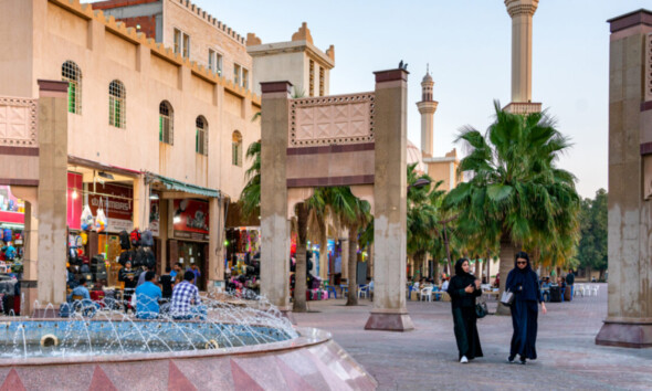 The Love Market is a testament to the grandeur of the past and the brightness of the present, located in the centre of the city of Dammam.