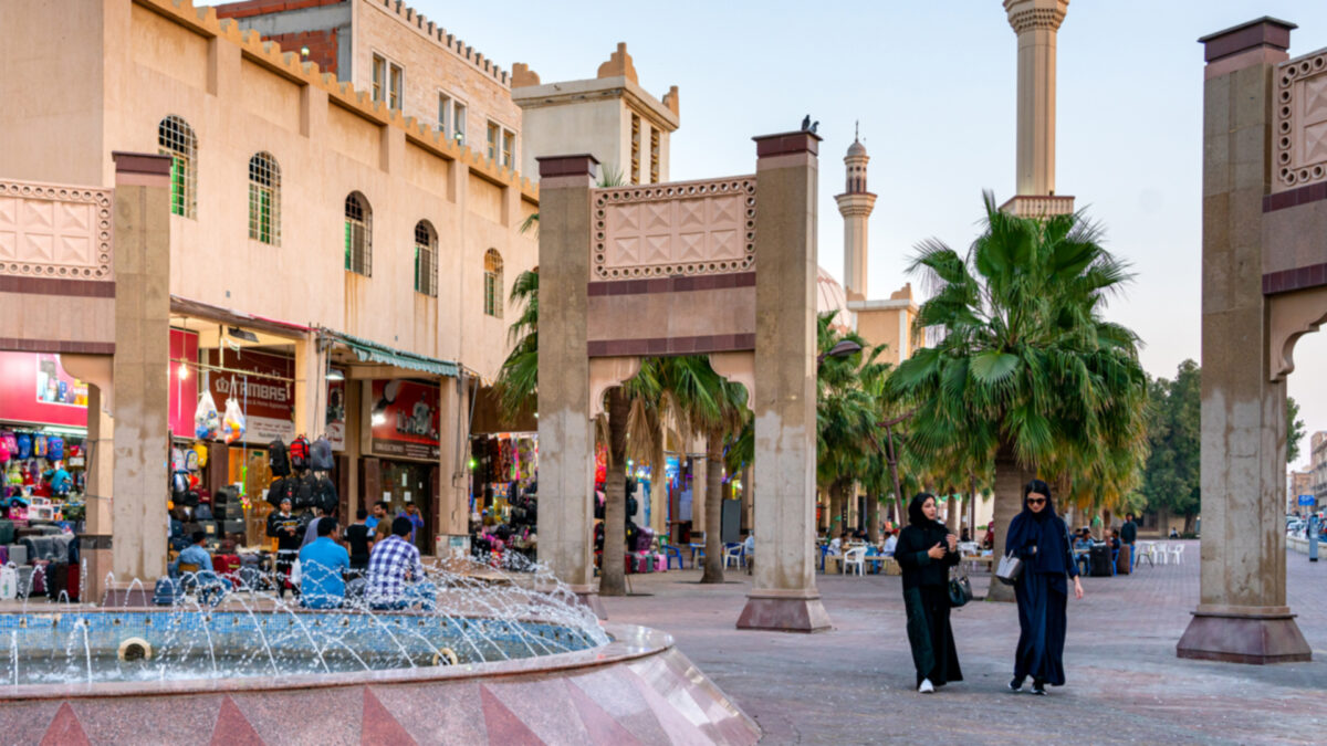 The Love Market is a testament to the grandeur of the past and the brightness of the present, located in the centre of the city of Dammam.