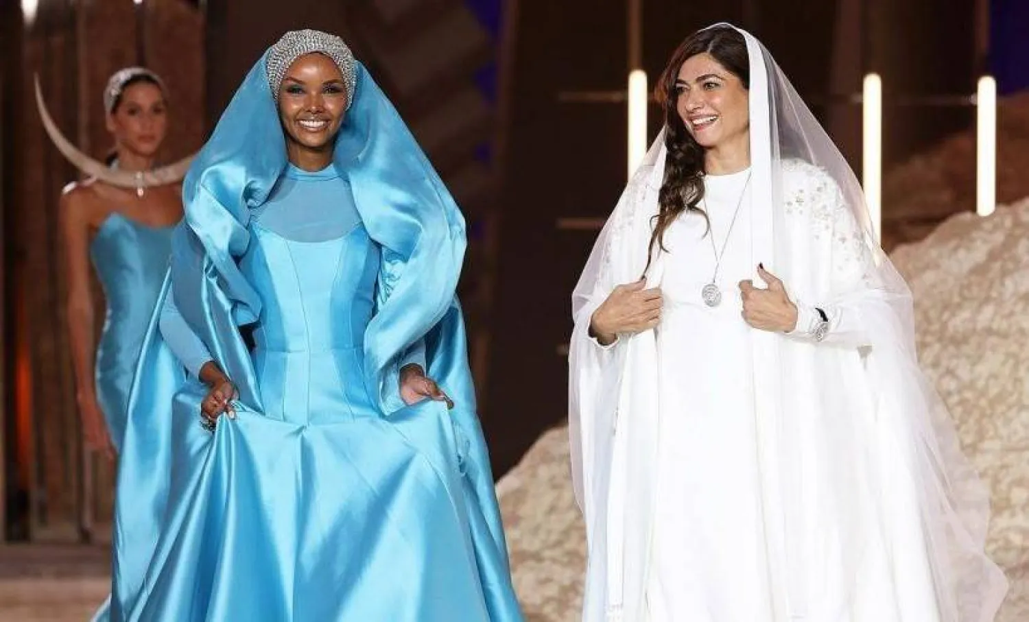 Honayda Al-Serafi, a prominent Saudi fashion designer, and community activist, showcases how passion can inspire others through her work.
