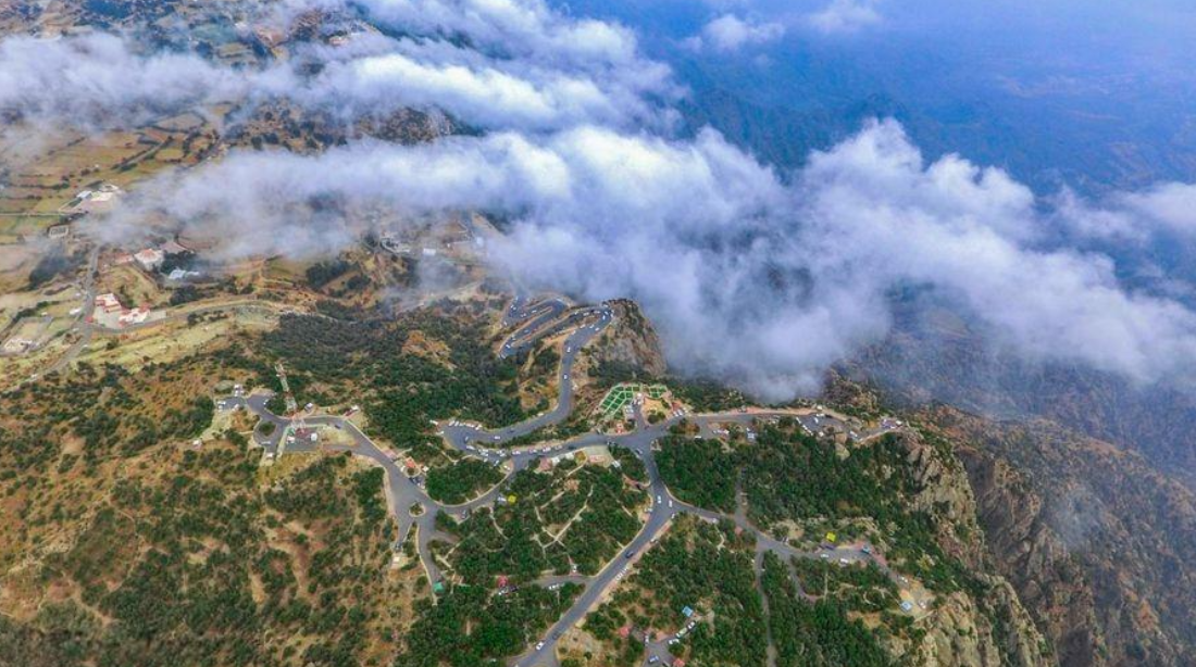 The mountainous regions are among the distinctive winter travel destinations that Saudi Arabia's cold tourism sector will provide by 2025.
