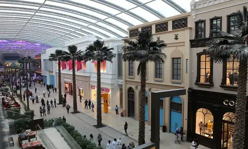 The Avenues Riyadh is a major urban development in Saudi Arabia, combining shopping, entertainment, and upscale lodging.